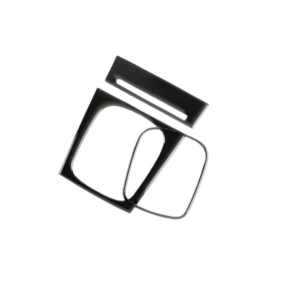 For Audi A3 S3 8P 2006 2007 3pcs Piano Black Car Accessories Interior Center Control Gear Shift Panel Frame Trim Cover
