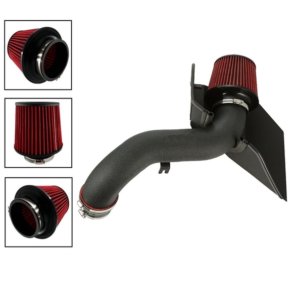 For Audi A3 S3 TT TTS VW MK7/7.5 GTI Golf R 2015+ 3.5" Cold Air Intake System