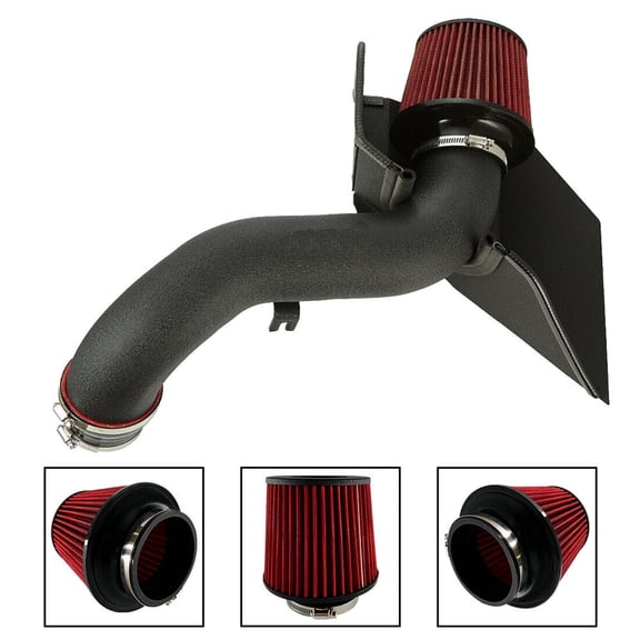 For Audi A3 S3 TT TTS VW MK7/7.5 GTI Golf R 2015-UP 3.5" Cold Air Intake System