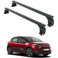thumbnail image 1 of For Audi A3 Sedan Roof Rack Cross Bars Normal Roof Alu Black 2013-Up, 1 of 8
