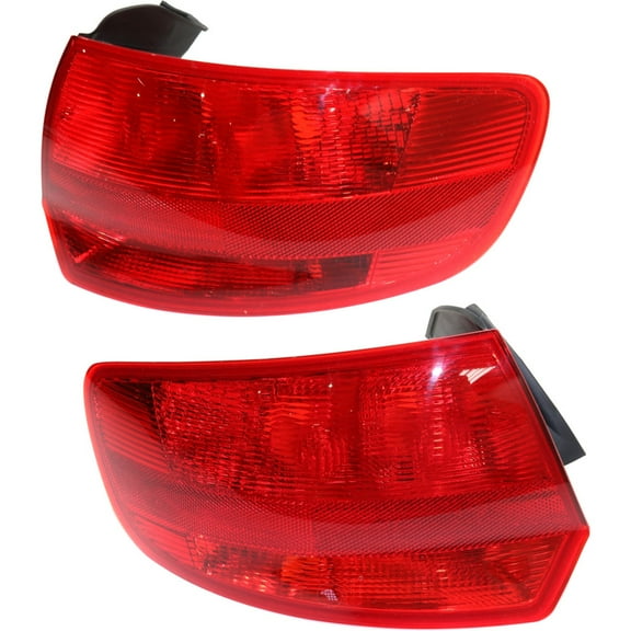 For Audi A3 Tail Light 2006 2007 2008 Driver and Passenger Side Pair Rear Outer For AU2800108 | 8P4-945-095-D