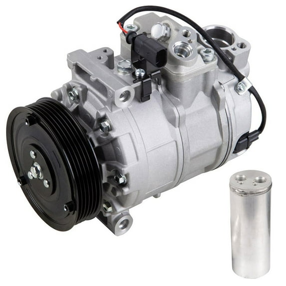 For Audi A4 Quattro 2002 2003 AC Compressor & A/C Drier - BuyAutoParts