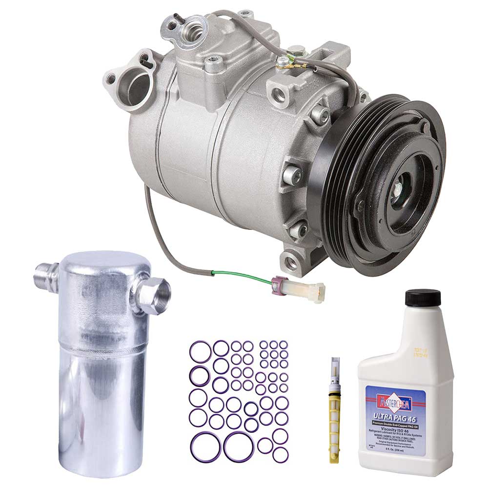 For Audi A4 Quattro & A4 AC Compressor w/ A/C Repair Kit - BuyAutoParts ...