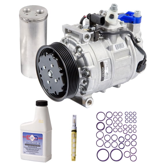 For Audi A4 Quattro & Audi A4 2003 OEM AC Compressor w/ A/C Repair Kit - BuyAutoParts