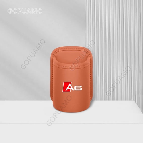 For Audi A6 Car Seat Back Water Cup Box Organizer Pocket Car Door Cup Holder Box Drink Rack Storage Bin Back Clip Design