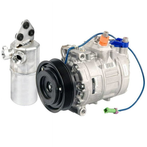 For Audi A6 Quattro & Allroad Quattro OEM AC Compressor w/ A/C Drier - BuyAutoParts