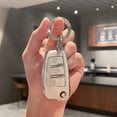 thumbnail image 1 of For Audi Key Cover A4 Q7 Q5 TT A3 A6 SQ5 R8 S5 Car Key Case Shell Fashion Keychain Fit Audi Key Ring, 1 of 8