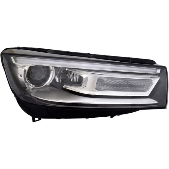 For Audi Q5 2018 2019 2020 Headlight Passenger Side | CAPA Certified | Lens And Housing | HID | Replacement For AU2503206 | 191275888223, 80A941044B