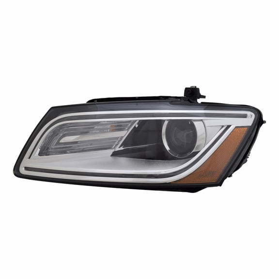 For Audi Q5 Headlight Assembly 2013 14 15 16 2017 Driver Side | HID | CAPA Certified | Replacement For AU2502179 | 8R0-941-043-B
