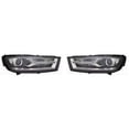 thumbnail image 1 of For Audi Q7 Headlight 2017 2018 2019 Pair Driver and Passenger Side HID For AU2502201 | 4M0941043E, 1 of 7