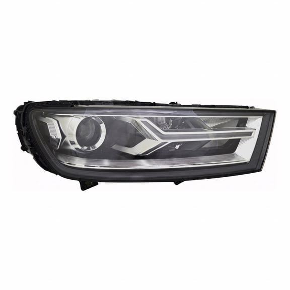 For Audi Q7 Headlight 2017 2018 2019 Passenger Side HID Replacement For AU2503201 | 4M0941044E
