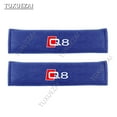 thumbnail image 1 of For Audi Q8 2PCS shoulder pad Case Seat Belt Shoulder Strap Pad car seat belts interior seat belt cover safety cover, 1 of 9