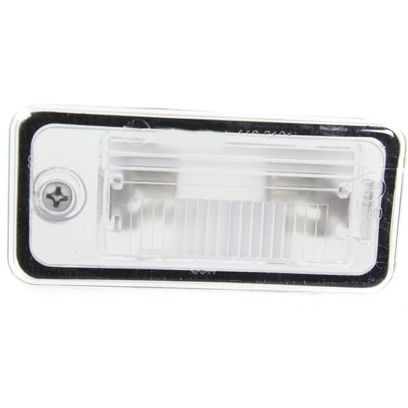 For Audi S8 2008 2009 License Plate Light Driver Side | Rear | Made Of Plastic | With Bulbs | Replacement For AU2870100 | 8E0943021B