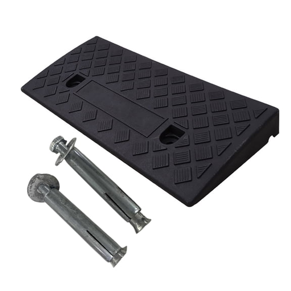 For Automobile Motorcycle SUV Wheelch Car Access Rubber Trianglar Pad Speed Reducer Threshold