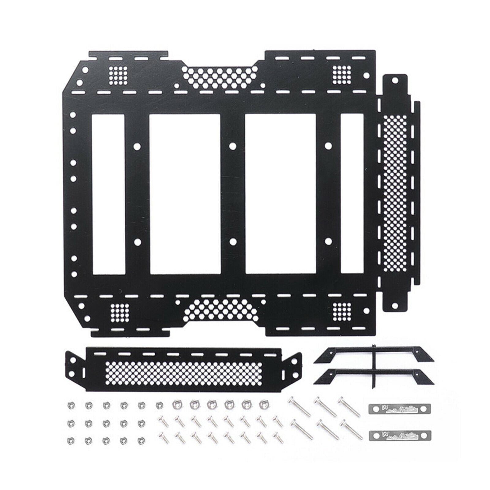 For Axial SCX24 Car Upgrade Matt Black Luggage Rack Realism, Screws for ...