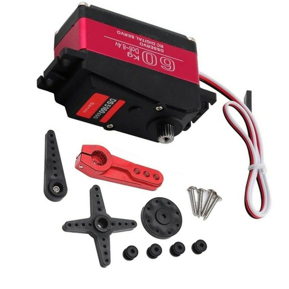 For Axial SCX6 Compatible Digital Servo 60kg Torque, 3sec Dead Band, 180 Operating Angle Servo