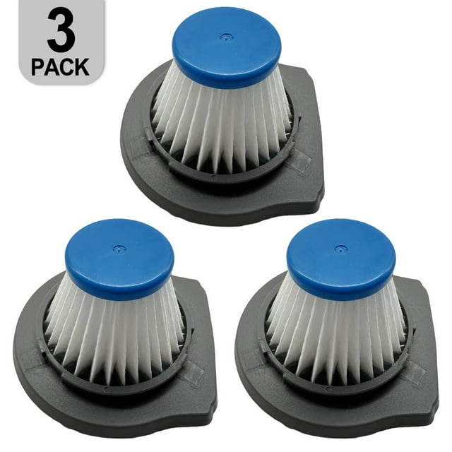 For BLACK & DECKER Vacuum Filter Replacement for dustbuster,Washable,For HLVCF10 3 PACK