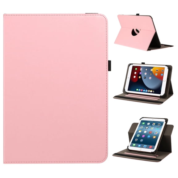 For BLU Tab One 5G Tablet Universal Leather Case Cover - Light Pink