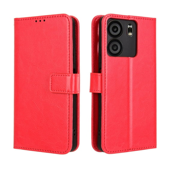 For BLU View 5/5Pro Phone Case, Leather Wallet Case with Credit Card Cash Holder & Lanyard Magnetic Folio Flip Kickstand Cover