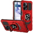 thumbnail image 1 of For BLU View Speed Ultra 5G B1660V Robotic Ring Kickstand Phone Case - Red, 1 of 6