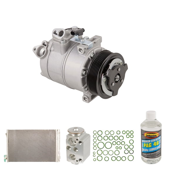 For BMW 1 Series M 135i & 135is A/C Kit w/ AC Compressor Condenser & Drier - BuyAutoParts