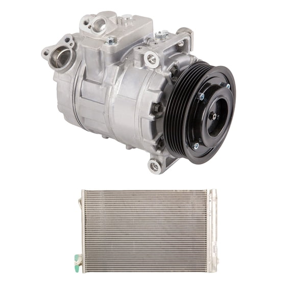 For BMW 128i 2008-2013 AC Compressor w/ A/C Condenser & Drier - BuyAutoParts