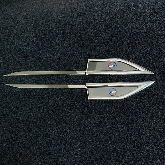 For BMW 2 Series F22 F45 2014-2019 F44 Car Modeling Metal Car Sticker Car Side Badge 1 Pair