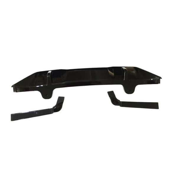 For BMW 2 Series F44 228i M235i 2020-2021 2022 Gran Coupe Rear Bumper Diffuser Lip Gloss Black Car Spoiler Plate Boot Splitter