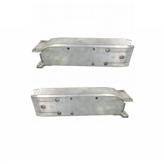 For BMW 228i xDrive 2015 2016 Bumper Bracket Driver and Passenger Side | Pair | Front | Coupe | F22 | BM1066110, BM1067110 | 51117266195, 51117266196