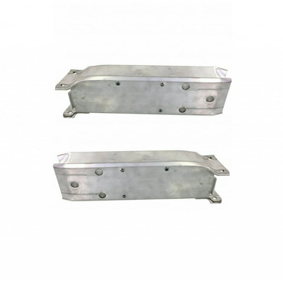 For BMW 228i xDrive 2015 2016 Bumper Bracket Driver and Passenger Side | Pair | Front | Coupe | F22 | BM1066110, BM1067110 | 51117266195, 51117266196