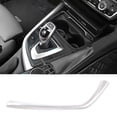 thumbnail image 1 of For BMW 3 4 Series F30 F31 F32 F36 3GT 320i 2013-19 LHD Center Console Gear Shift Panel Sticker L-Shape Cover Interior Accessory, 1 of 7