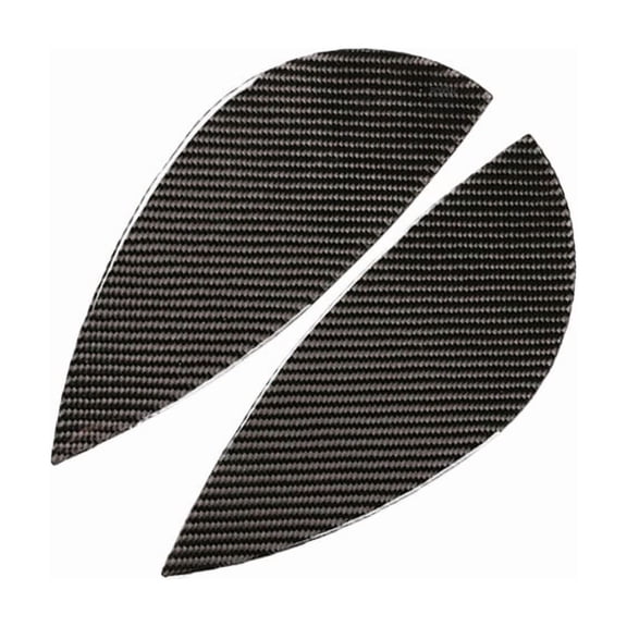 For BMW 3 Series E90 2005 2006 2007 2008-2012 Car Interior Front Dashboard Both Sides Panel Cover Carbon Fiber Trim Decorative