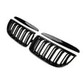 thumbnail image 1 of For BMW 3 Series E90 E91 2005-2008 Car Front Bumper Grille Racing Grills Grilles Matte/Gloss Black Dual Slats, 1 of 6