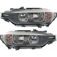 thumbnail image 1 of For BMW 3 Series Headlight Assembly 2012-2015 Pair Driver and Passenger Side | Sedan | BM2502169 | BM2503169 | 63 11 7 338 709, 1 of 4