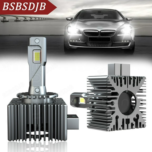 For BMW 320i 2012-2015 combo 2x D1S/D1R White LED Headlight High/Low Beam Bulbs