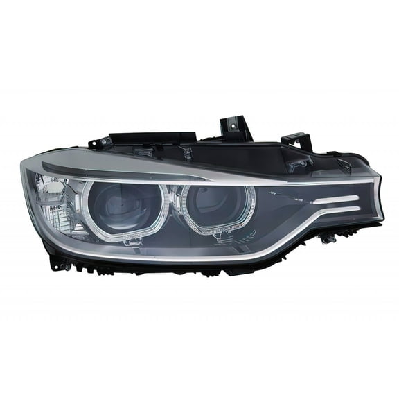 For BMW 320i/328i/335i 2012-2015 Passenger Side Headlight Assembly | HID | Composite | F30 Sedan | Replacement For BM2503181 | 63117338706