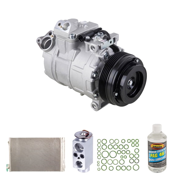 For BMW 325Ci 325i 325xi & 330Ci A/C Kit w/ AC Compressor Condenser & Drier - BuyAutoParts