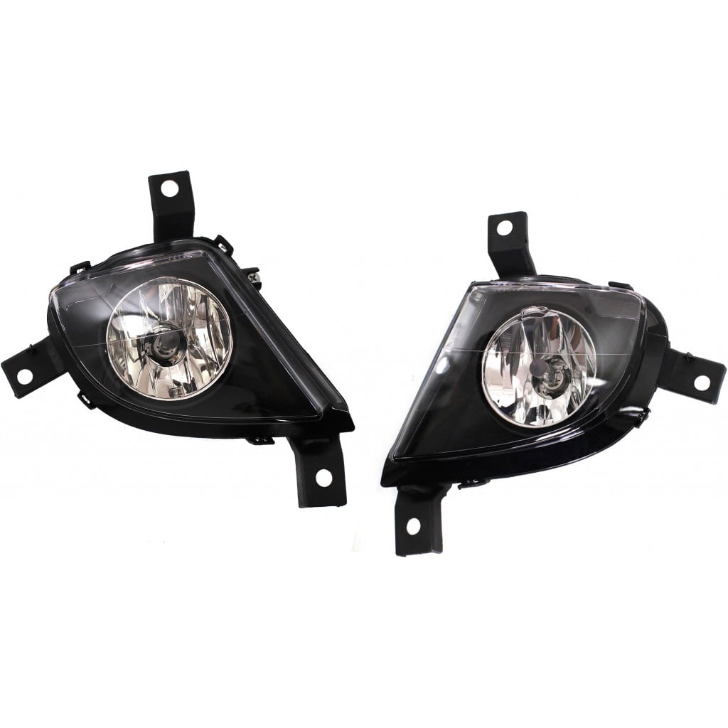 For BMW 328i Fog light Assembly 2009 2010 2011 Pair Driver and ...