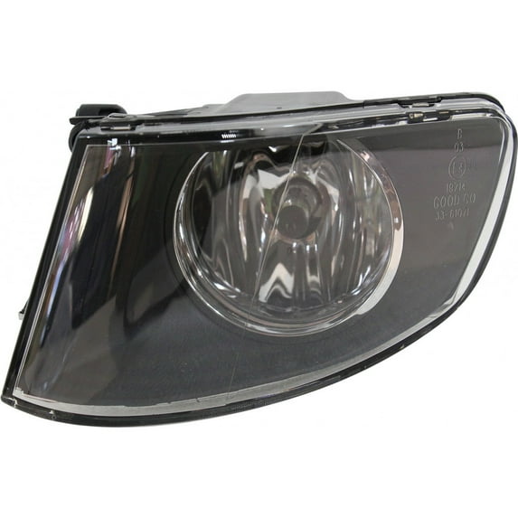 For BMW 328i xDrive 2009-2013 Fog Light Driver Side | Clear Lens Black Interior | Replacement For BM2592129 | 63176937465