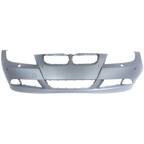 For BMW 330i/330xi Bumper Cover 2006 Front | Primed | w/ HLW & PDC Sensor Holes | Sedan/Wagon BM1000177 | 51117170053