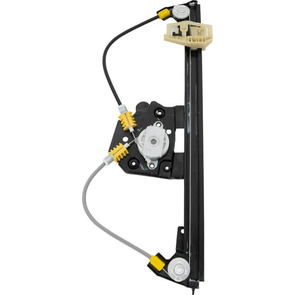 For BMW 335i 2007-2011 Door Glass Regulator Driver Side | Rear | E90|E91 | Sedan/Wagon | 3 Series | BM1550111 | 51357140589