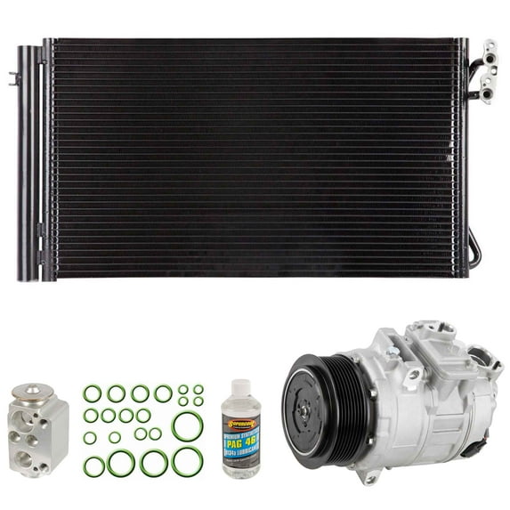 For BMW 335i 2013 A/C Kit w/ AC Compressor Condenser & Drier - BuyAutoParts