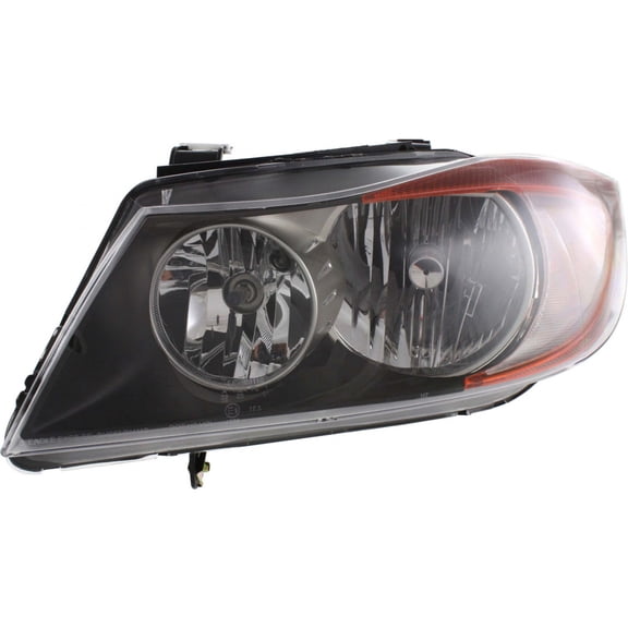 For BMW 335i Headlight Assembly 2007 2008 Driver Side CAPA Certified For BM2502133 Vehicle Trim: Sedan