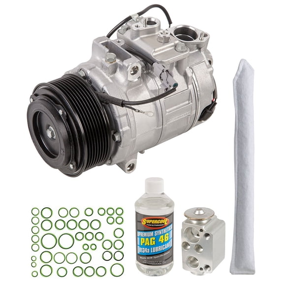 For BMW 335i & xDrive AC Compressor w/ A/C Repair Kit - BuyAutoParts