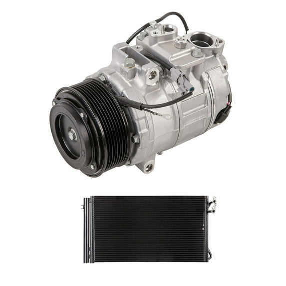 For BMW 335ic 2014 AC Compressor w/ A/C Condenser & Drier - BuyAutoParts