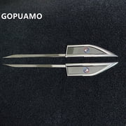 For BMW 4 Series F32 F33 F36 Car Styling Side Wing Fender Metal Trim Emblem Car Modeling Metal Car Sticker Car Side Badge 1 Pair