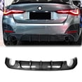 thumbnail image 1 of For BMW 4 Series G26 Gran Coupe M-Sport 2021-2024 Rear Bumper Diffuser Carbon Fiber Look, 1 of 10