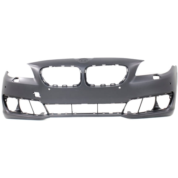 For BMW 5-Series 2014 2015 2016 Bumper Cover | Front | CAPA Certified | w/Park Distance Control | w/Side View Camera | Prime | BM1000310 | 51117332681