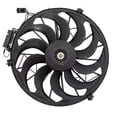 thumbnail image 1 of For BMW 525i 1990 91 92 93 94 1995 Radiator Air Conditioning Fan Assembly | Single Fan | Plastic Blade | Replacement For BM3115102 | 64541392913, 1 of 1