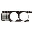 thumbnail image 1 of For BMW 525i/525iT 1990 91 92 93 1994 Grille Passenger Side | Rear | Made of Plastic | Gray Finish | Replacement For BM1200108 | 51131944138, 1 of 2